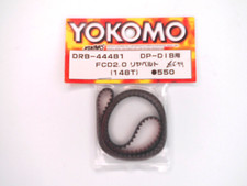Yokomo DIB/DRB Rear Drive Belt, 148T (FCD 2.0), DRB-444B1 New