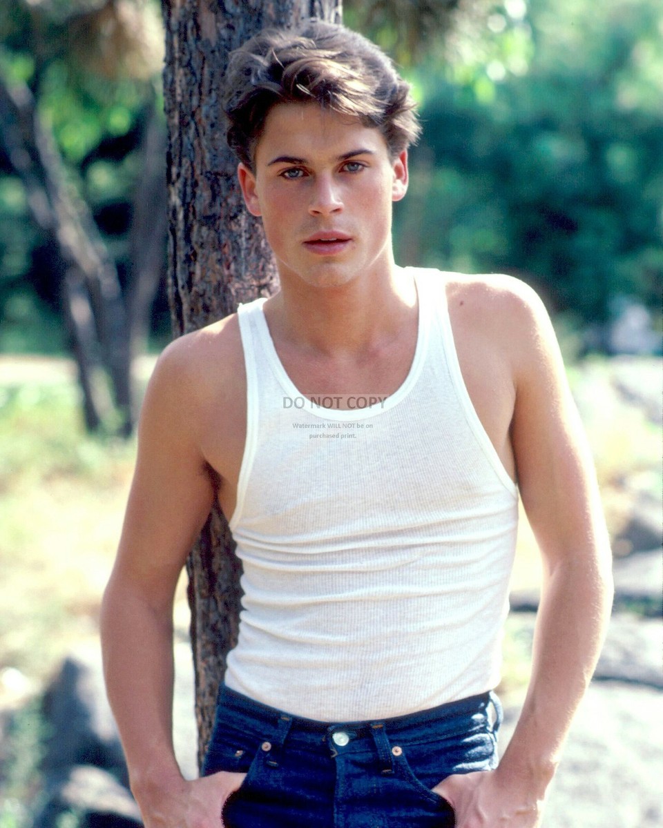 ACTOR ROB LOWE 8X10 PUBLICITY PHOTO (DD406)