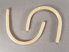 Vintage MORRIS Fits-All Temple Covers Size .094 Pearl New OS - 1 pair in package