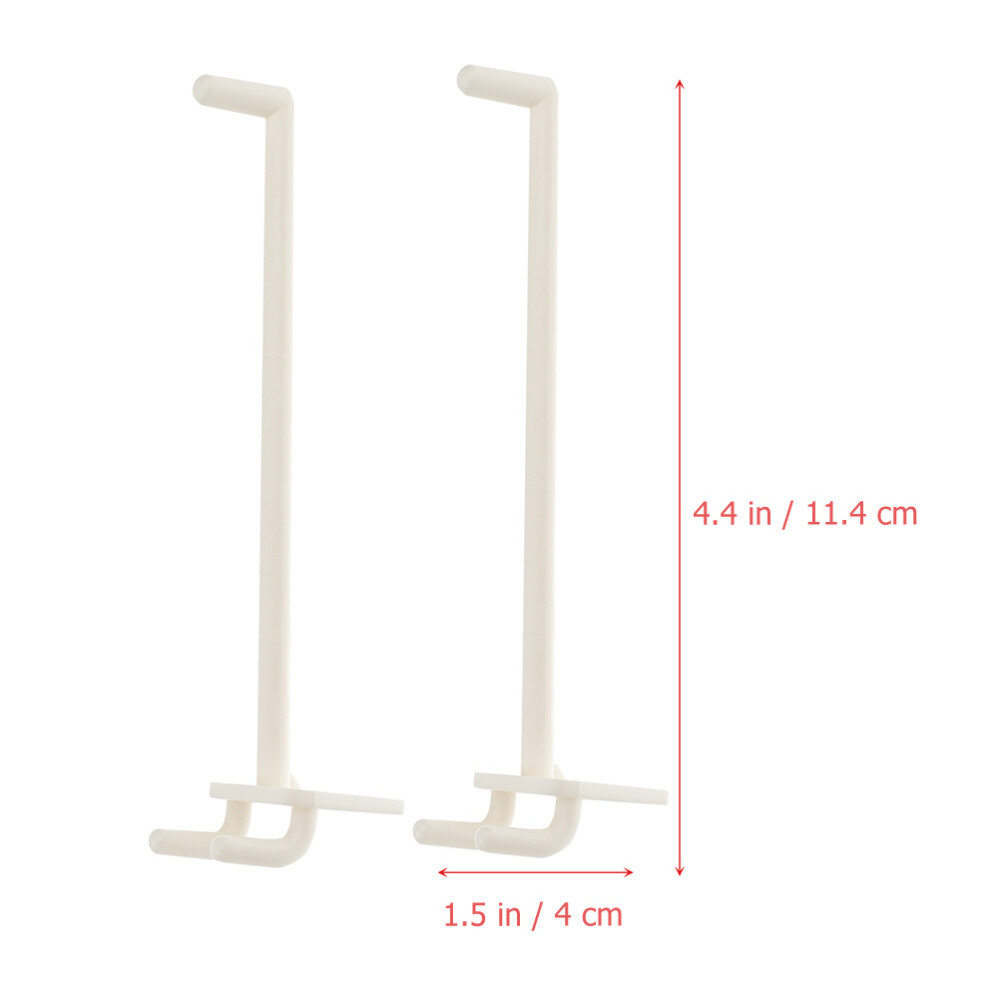 150 Pcs Peg Board Hook Abs Pegboard Wall Organizer Hanger Plastic