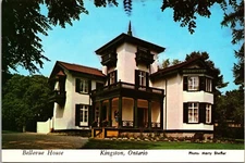 Postcard Bellevue House Kingston, Ontario Canada