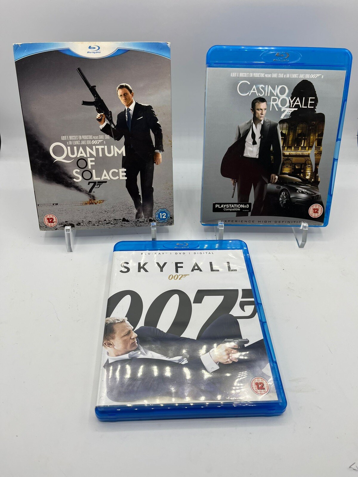 007 james bond blu ray bundle skyfall quantum of solice casino royal