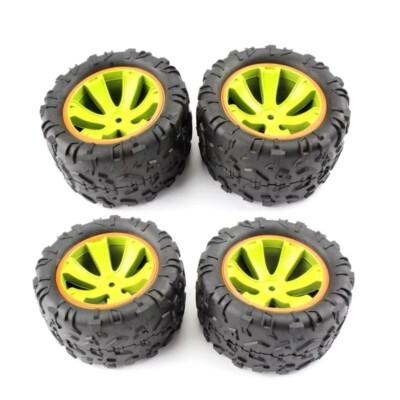 Tire 84mm Large Tires Wide Tyre Wheel 12mm Hex Wltoys 144002 1/14 RC Car 4pc