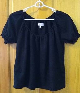 madewell texture and thread peasant top