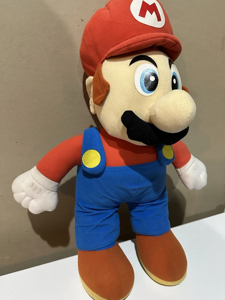 Peluche Mario 21" vintage con Nintendo KellyToy 2003 ¡¡Raro!! *Ver detalles* Foto 3 de 4