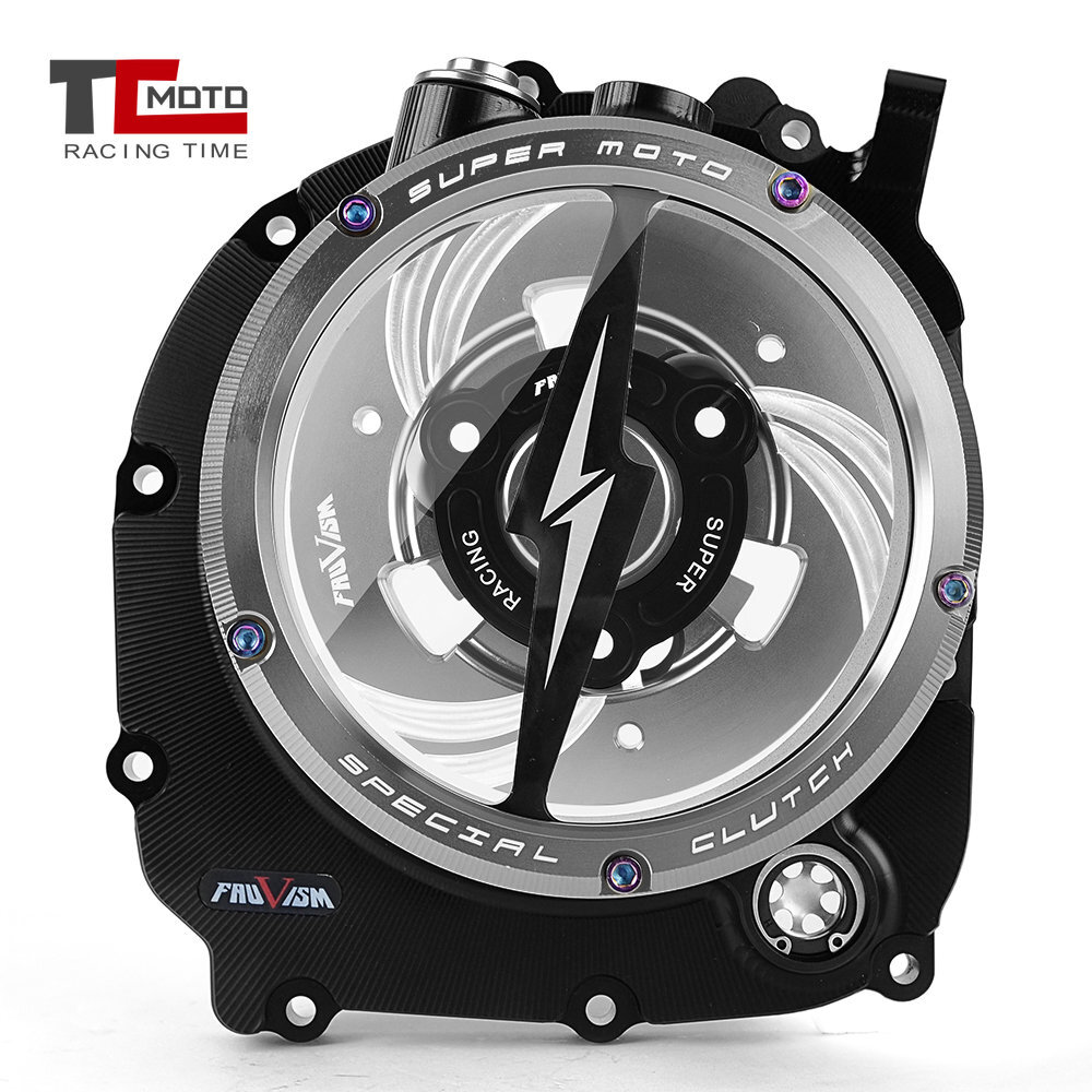 For Kawasaki Z900 17-2026 ZR900 Z900RS 18-26 Engine Clear Clutch