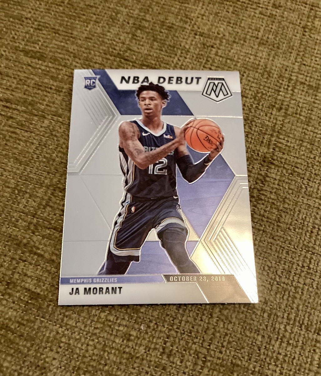 2019-20 Panini Mosaic Ja Morant NBA Debut Rookie Card RC