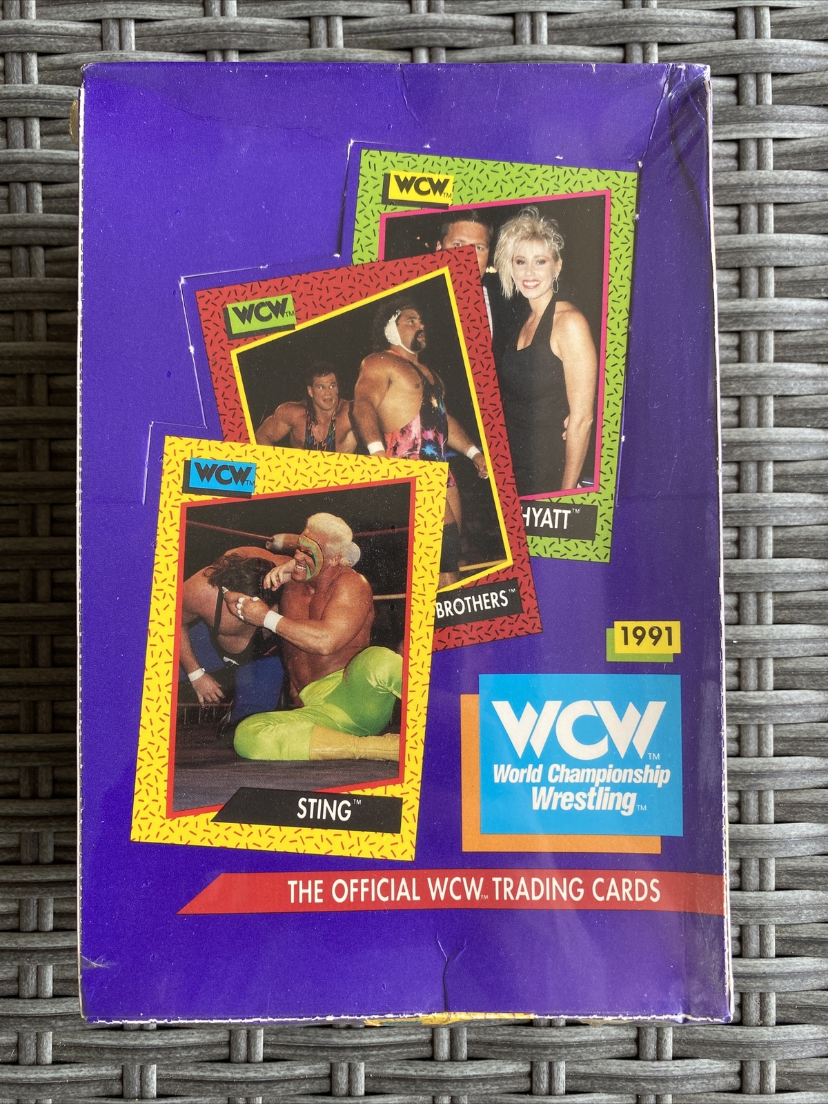1991 WCW World Championship Wrestling Trading Card Box **SEALED