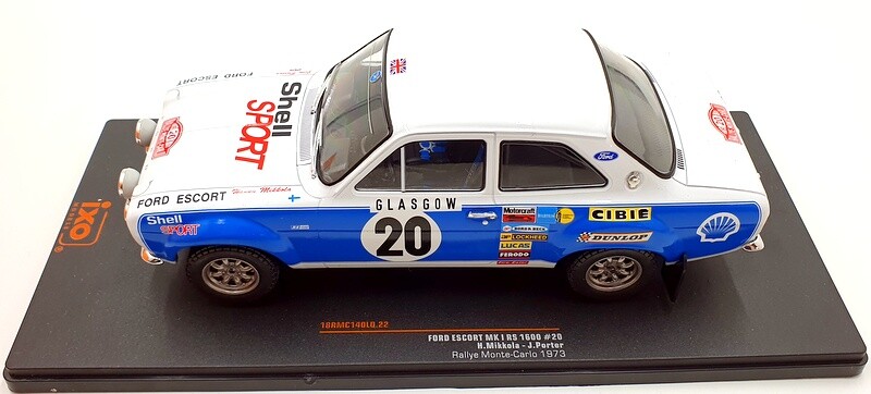 IXO MODELS 1/18 フォード エスコート MK1 RS 1600♯3 iXO 1/18 - Ford Escort Mk1 RS 1600 Safari Rally #3 V