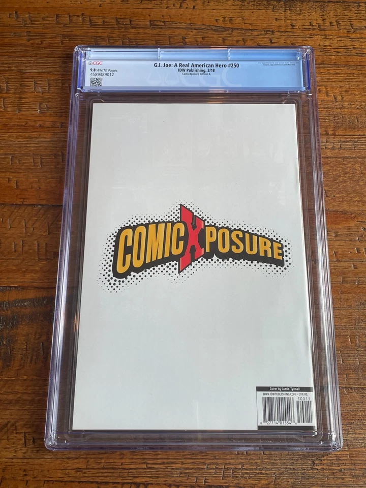 G.I. JOE #250 CGC 9.8 JAMIE TYNDALL BARONESA HEMBRA OJOS DE SERPIENTE VARIANTE EXCLUSIVA Foto 2 de 2