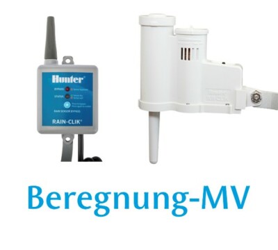 Hunter Funk-Regensensor Rain Clik, WR-Clik, Sender und Empfänger, kabellos, wlan