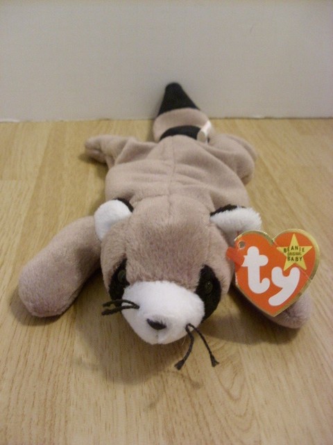 ringo the raccoon beanie baby