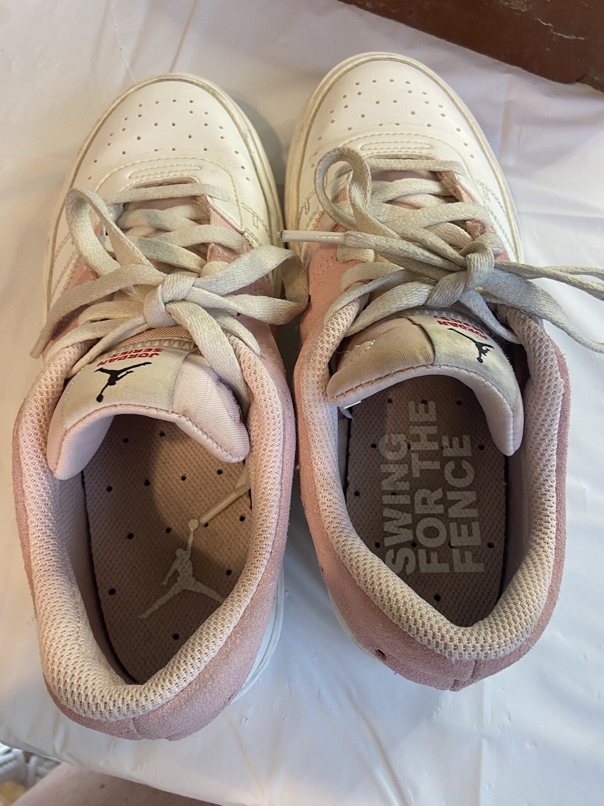 Women's Nike Jordon Serise ES Atomsphere Pink & W… - image 8