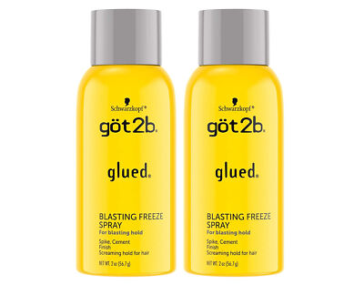 Got2b Glued Blasting Freeze Hairspray, 2 Ounce - Pack of 2