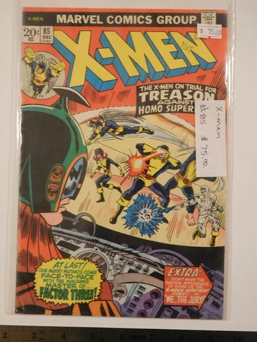 X-Men #85 Vintage .20 Cent Comic Book