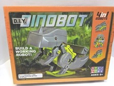 DIY Dinobot STEM 4 In 1 Robots NIB 