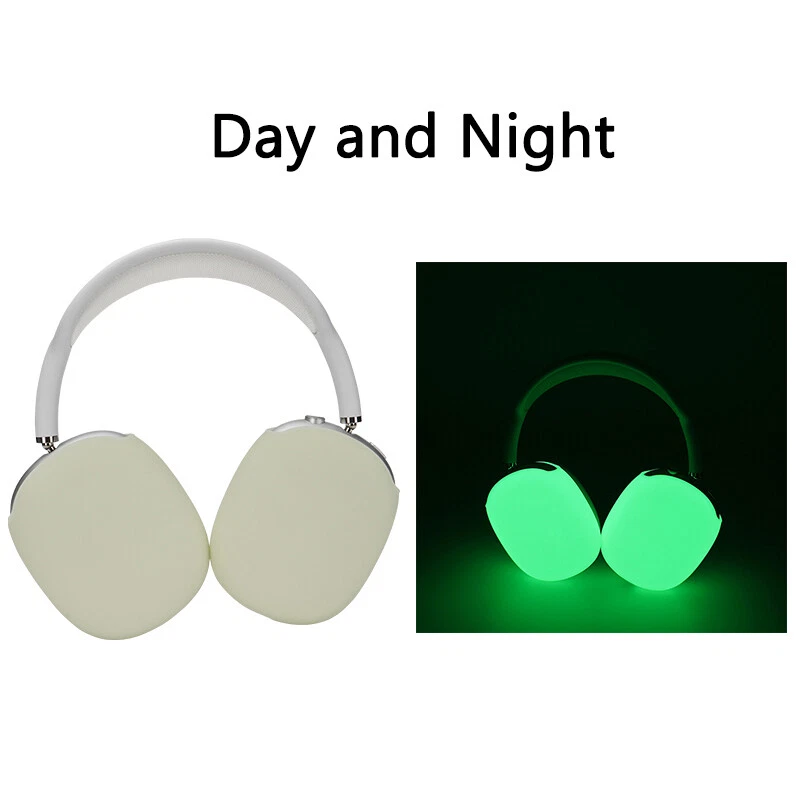 2 PIEZAS Repuesto Para Apple AirPods Max Luminoso A Prueba de Golpes Auriculares Estuche Cubierta Foto 4 de 4