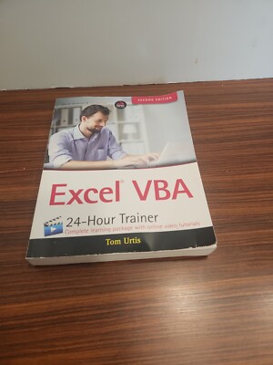Excel VBA 24-Hour Trainer, Urtis, Tom, 9781118991374 Very Good 