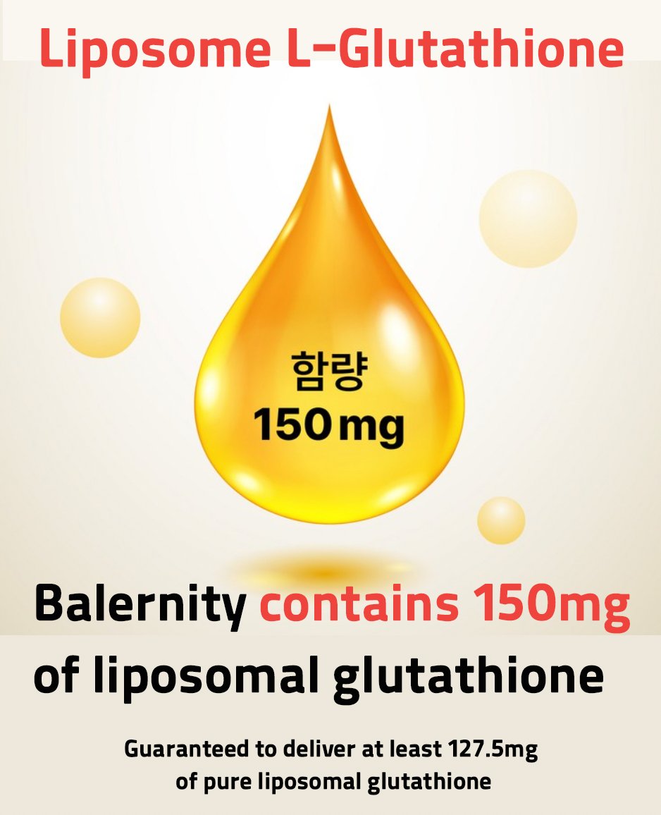balernity glutathione Balernity Liposomal Glutathione Film–90% Purity_30 Servings_1BOX_K-Beauty