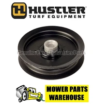 NEW GENUINE OEM HUSTLER FLAT DECK IDLER PULLEY 605512 4" FASTRAK RAPTOR SD