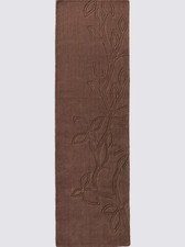 Teppich braun 160 x 230 cm HEINE Kurzflorteppich 100% Wolle taupe Gr. 5 - P741