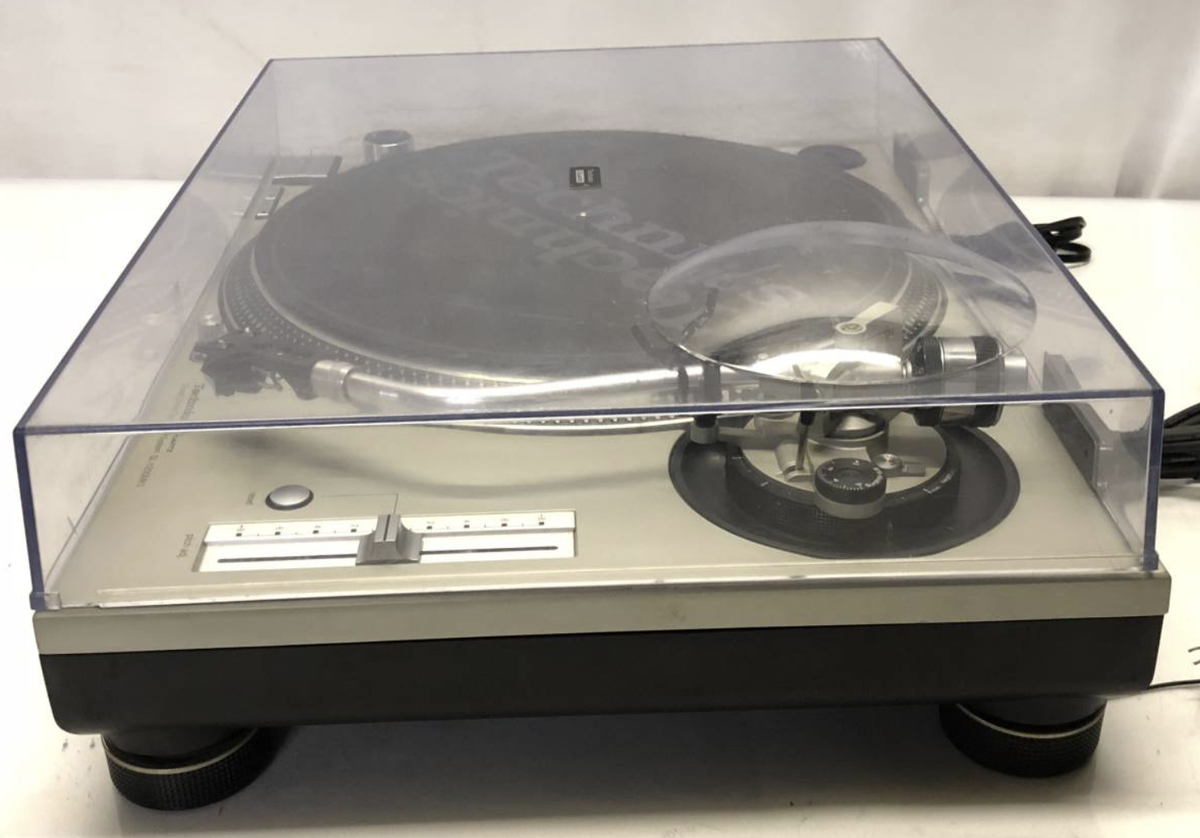 Technics SL-1200MK5 カートリッジ付 Technics SL-1200MK5 turntable silver+SC35C W/cartridge DJ