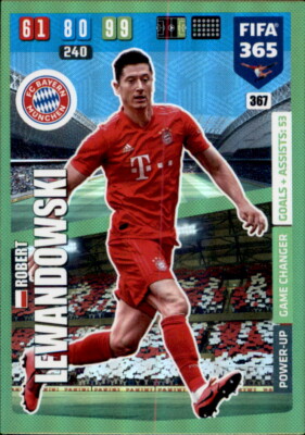Panini Fifa 365 2020 Karten Cards 367 - Robert Lewandowski - Game Changer