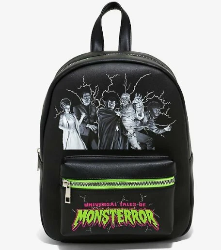 HTF RARE NWT Universal Studios Monster Monsterror Mini Backpack