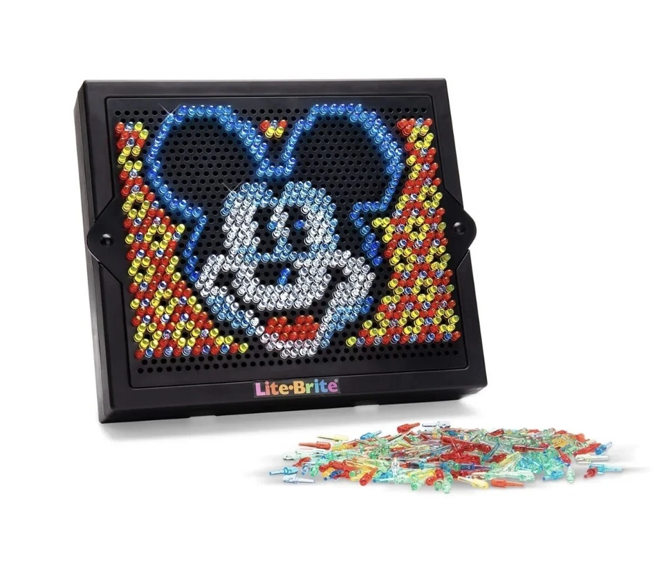 Lite Brite Super Brillante Alta Definición - Disney 100 Años de Maravilla por Hasbro Foto 3 de 3