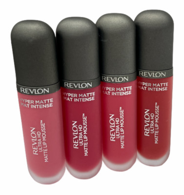 Revlon Ultra HD Hyper Matte Lip Mousse (0.2oz/5.9mL) NEW; YOU PICK!