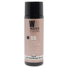 Watercolors BB Demi-Permanent Hair Color - 6GB Light Golden Beige Brown 2 oz