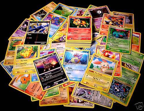 100 Pokemon Trading Cards With Rares Foils & Promo for sale 100 Pokemon Trading Cards With Rares Foils & Promo for sale