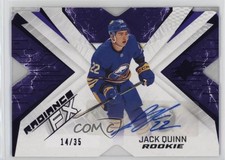 2022-23 SPx Radiance F/X Rookies Purple Auto /35 Jack Quinn #RFX-65 Auto 1r3r