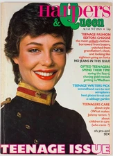 KELLY LEBROCK Sophie Ward JANET REGER Poly Styrene HARPER'S August 1978 Teenage