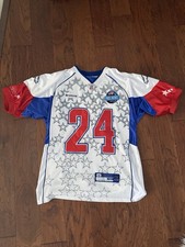 Reebok NFL Denver Broncos Champ Bailey #24 Pro Bowl 2007 Jersey size 50 - Large