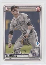 2020 Bowman Draft 1st Edition Jack Blomgren #BD-162 1t5