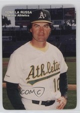 1988 Mother's Cookies Oakland Athletics Stadium Giveaway Tony LaRussa #1 HOF 0t2