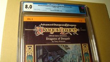MODULE DL1 DRAGONS OF DESPAIR *CGC 8.0 WHITE*...