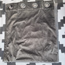 Thick Velvet Blackout Curtains Eyelet Ring Top Fully Lined Ready Made Pair Panel