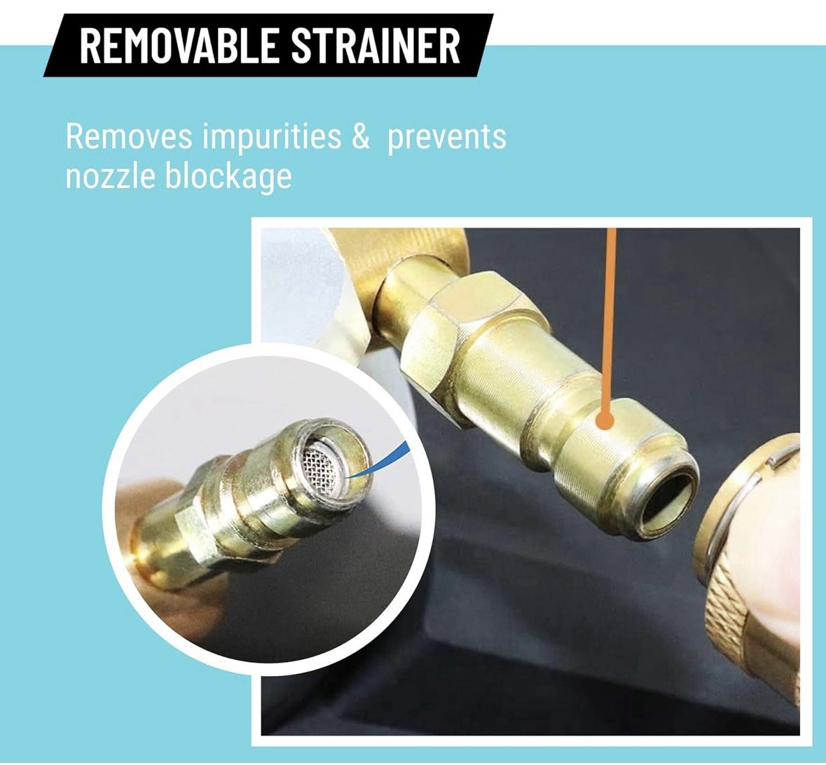 EDOU 20" Pressure Surface Cleaner Max Pressure 4000PSI