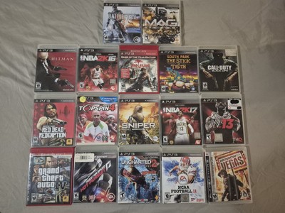 Sony Playstation 3 Game Lot Tested (Works)  Minor Scratches On Most