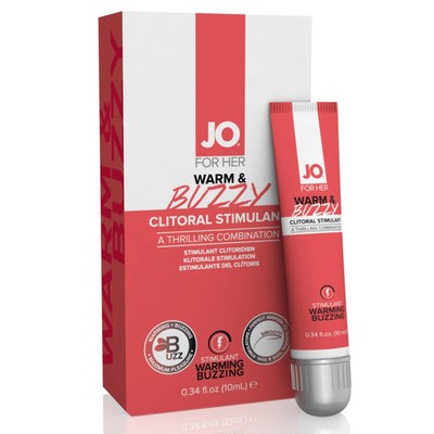 System JO Klitorisstimulans Warm Buzzy 10 ml