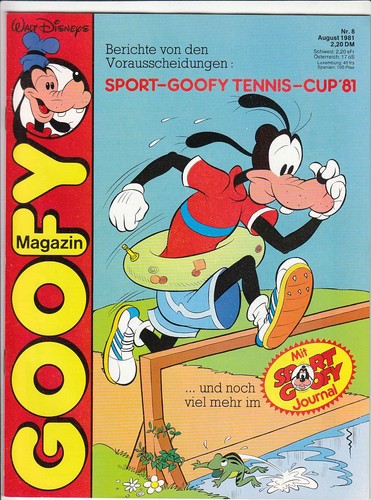 Goofy Magazin Jahrgang 1981 Nr. 1 - 12 komplett und Beilage in schönen Zustand ! - Bild 12 von 18