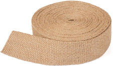 20 Yards 2" Jute Webbing for Chair Seat, Upholstery Webbing for Chairs, Natural