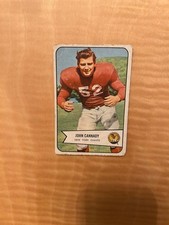 1954 BOWMAN FOOTBALL #19 JOHN CANNADY!! $1 SHIPPING!!