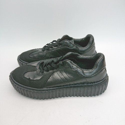 Java Cool Thick Sole Rugged Lace-Up Simple Sneake… - image 2