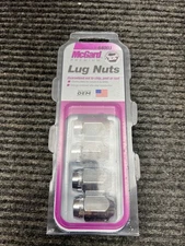 McGard 64003 Chrome Lug Nuts M12 x 1.25 Thread Size  Set of 4 New in Package