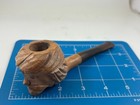 Judd's Vintage Unsmoked Carved Head Genuine Briar Pipe — photo 1