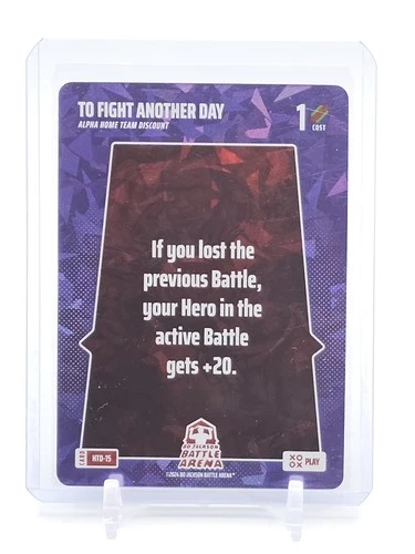 2024 BO JACKSON BATTLE ARENA HTD-15 TO FIGHT ANOTHER DAY ALPHA Q3735