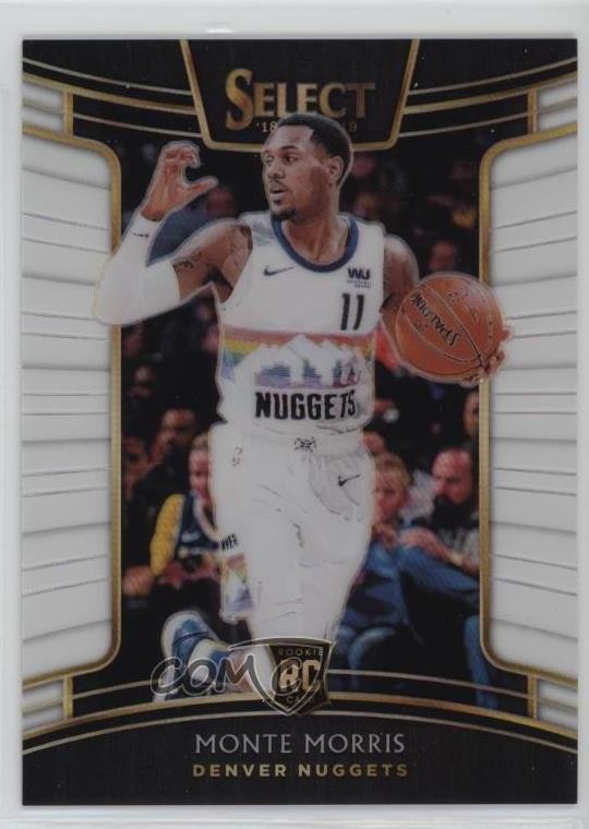 2018-19 Panini Select Concourse White Prizm 131/149 Monte Morris #34 0s5s